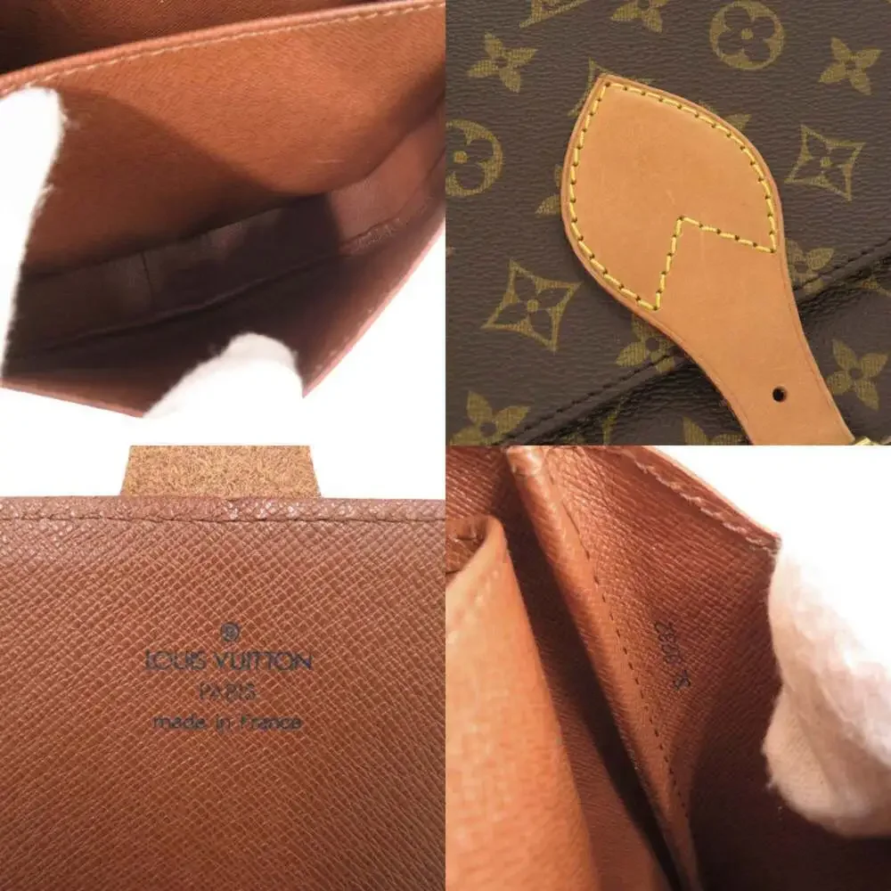 LOUIS VUITTON Authentic Brown Monogram Shoulder Bag